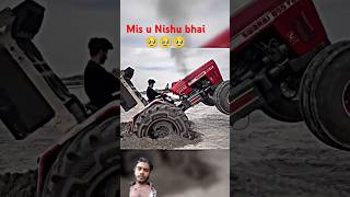 निशु भाई|| Nishu bhai ka favourite tractor Swaraj #trending #viral #video #tractor #stand#sort