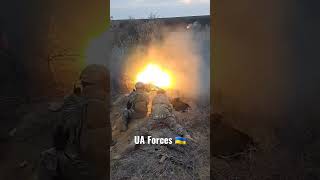 UA forces  and mashin gun NSV 12.7mm #short #warinukraine #warfootage #warzone