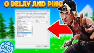 How To Get 0 Ping and 0 LATENCY In Fortnite CHAPTER 2 REMIX! ✅ (Lower Ping Guide)