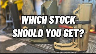 Which Stock Should You Get For Your AR-15? Magpul | MFT | Strike Industries