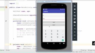 Lesson 15_1 Android - How to save in Shared Preferences ?