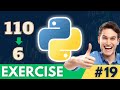 Python Exercise - Convert Binary to Decimal (Daily Python Practice #19)