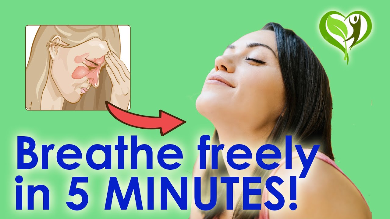 How To Relieve Sinus Pressure In 5 Minutes - YouTube