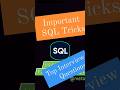User defined functions in SQL | scalar | table #sql #viral
