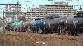 2016.10.29　武蔵野線通過貨物列車　8584レ・2079レ・4093レ・4074レ・80レ