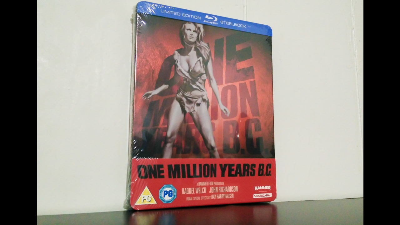 One Million Years B.C. Steelbook Unboxing - STUDIOCANAL - YouTube