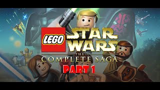 Lego Star Wars: The Complete Saga Gameplay Walkthrough | No Commentary | Part 1