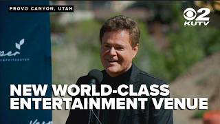 Donny Osmond announces new Vesper Amphitheater at Mount Timpanogos
