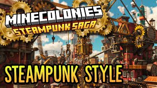 Minecolonies: Steampunk Saga #3 - The Rebuild!