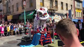 2019 Autumn Moon Festival: Leung’s White Crane Lion Dance Jongs/Bench Routine 2