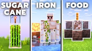 5 MUST-HAVE Starter Farms YOU NEED in Minecraft 1.20!