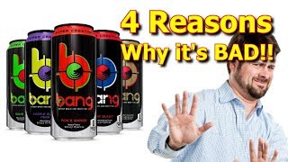 is Bang energy drink good for you? NOPE! 4 Reasons Why! (Brutally Honest Review)