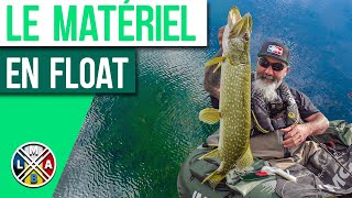 Le matériel INDISPENSABLE  pour pêcher en float tube !