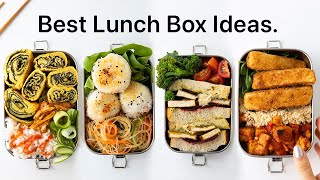 Must Try Lunch Box Ideas (for work / school) - vegan bento