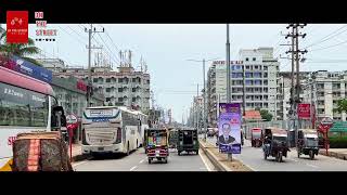 Cox's Bazar Tourist Point Kolatoli to Laboni Road View | Dolphin Mor | কক্সবাজার কলাতলি হতে লাবনী 🐬