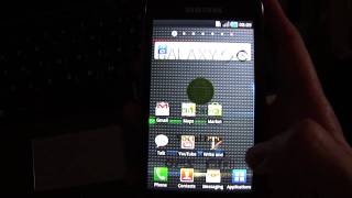 Samsung Galaxy SL i9003 Hands On