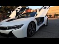 DJ Marshmello's BMW i8 Full Wrap in Satin Pearl White w/ Gloss Black Accents