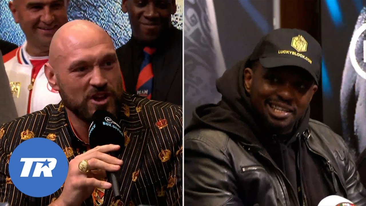 Best Bits From The Tyson Fury Vs Dillian Whyte Press Conference ...