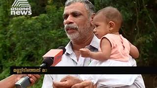 Families in Kakkodi Kozhikkodein landslide threats