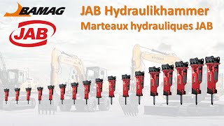 JAB Hyudraulikhammer - marteaux hydrauliques JAB