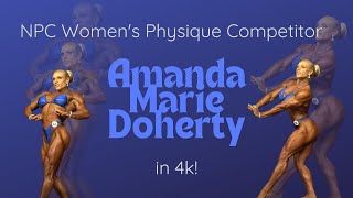 NPC Women's Physique | Amanda Marie Doherty's FIRST EVER COMP | 4K