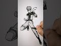 StickMan|Anime Drawing Transformation😳 #shorts #anime #drawing