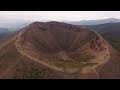 volcano in fukushima japan 空撮 吾妻小富士 一切経山 浄土平