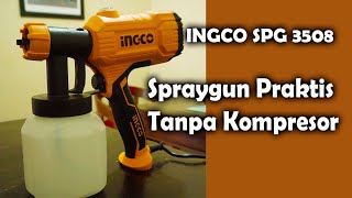 Spray Gun Elektrik Ingco SPG 3508 Praktis Tanpa Kompresor