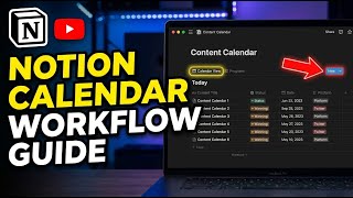 How to update Notion databases for content calendar workflow - Full Guide