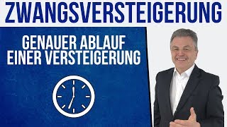 Zwangsversteigerung Immobilien: Ablauf einer Versteigerung