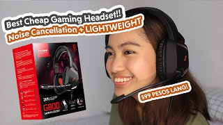 BEST CHEAP Gaming Headset! (Plextone G800 Mic test + Review + Unboxing) | Geraldine Gallardo