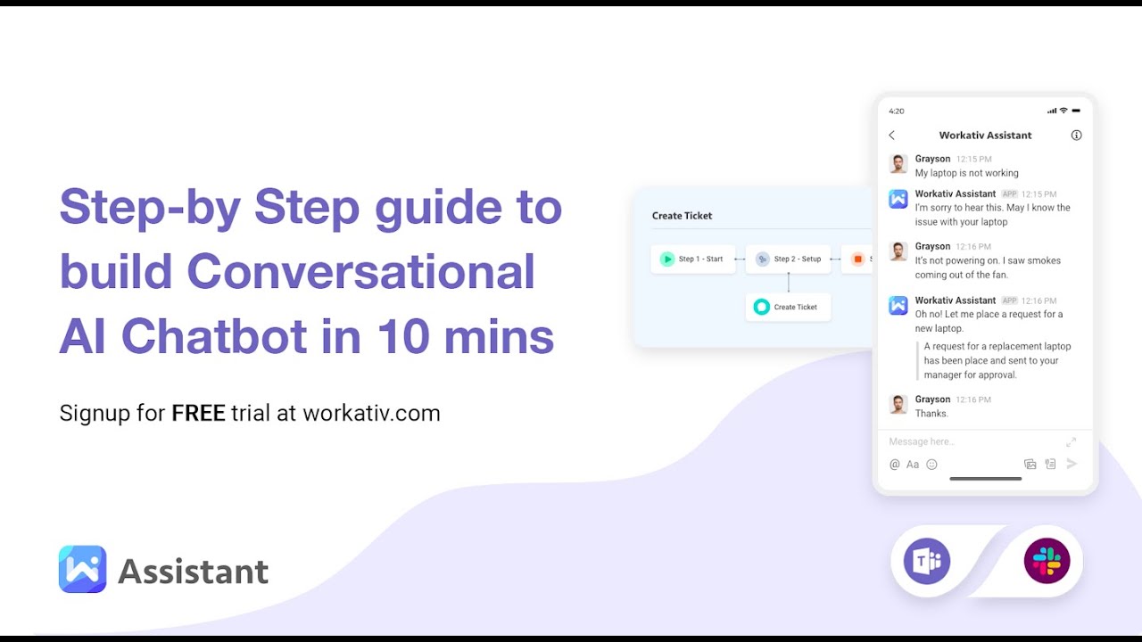 How To Build FREE Conversational AI Chatbot In 10 Mins - YouTube