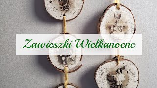 #254 Zawieszki wielkanocne, decoupage, krok po kroku