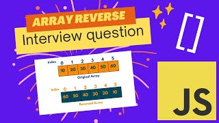 #2 Reverse an Array in JavaScript | Different Techniques Explained | #javascript #dsa #algorithm
