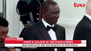 President Ruto, First Lady Rachel Ruto attend the State dinner hosted by U.S President Joe Biden