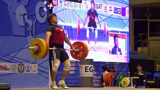 Lim Youngchul (85) - 156kg \u0026 161kg Snatches @ 2015 Asian Championships