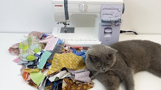 DIY. 3 amazing sewing ideas from scraps and pieces of fabric