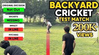 Backyard Cricket Test | Intense 2nd Innings | BAN vs IND | OFF YORKER