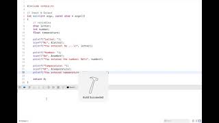 C Tutorial 4: Input & Output