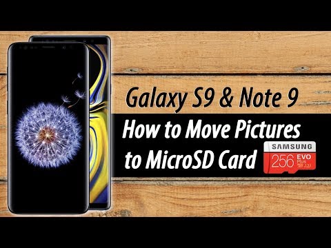How to Move Pictures to Memory Card – Samsung Galaxy S8, S9, Note 8 and Note 9