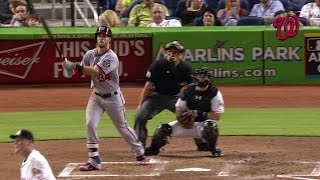 WSH@MIA: Harper puts Nats on the board with a sac fly