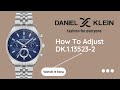 How to set the TiMe Daniel Klein Multifunction DK.1.13523-2 @timewatchdc