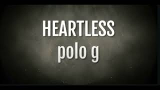 Polo G - heartless ft. Mustard (lyrics)