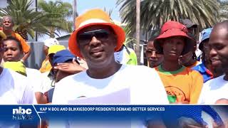 Kap N Bou, Blikkiesdorp residents demand urgent action on basic services - nbc