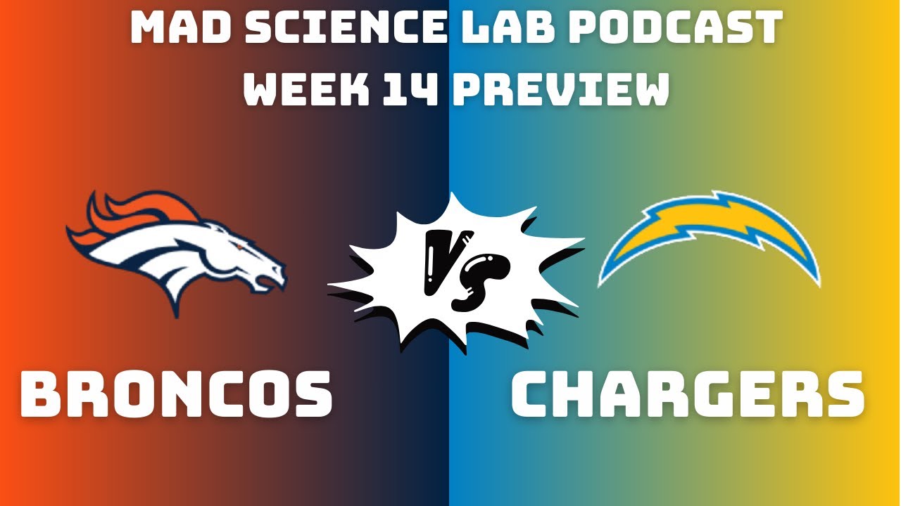 NFL Week 14 Fantasy Football Game Preview- Broncos Vs Chargers - YouTube