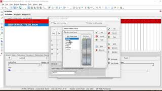 3. Primavera Tutorial | Third Workshop | Maintaining calendars
