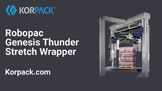 Robopac Genesis Thunder Stretch Wrapper from Korpack