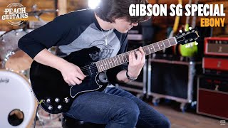 No Talking...Just Tones | Gibson SG Special Ebony