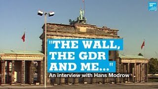 ‘The wall, the GDR and me…’: Interview with Hans Modrow