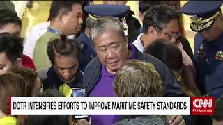 DOTR intensifies efforts to improve maritime safety standards